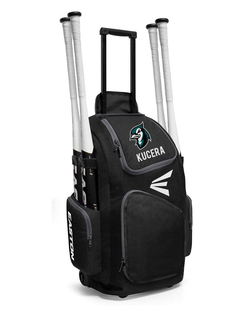Easton TRAVELER STAND-UP Wheeled Equipment BagBlack